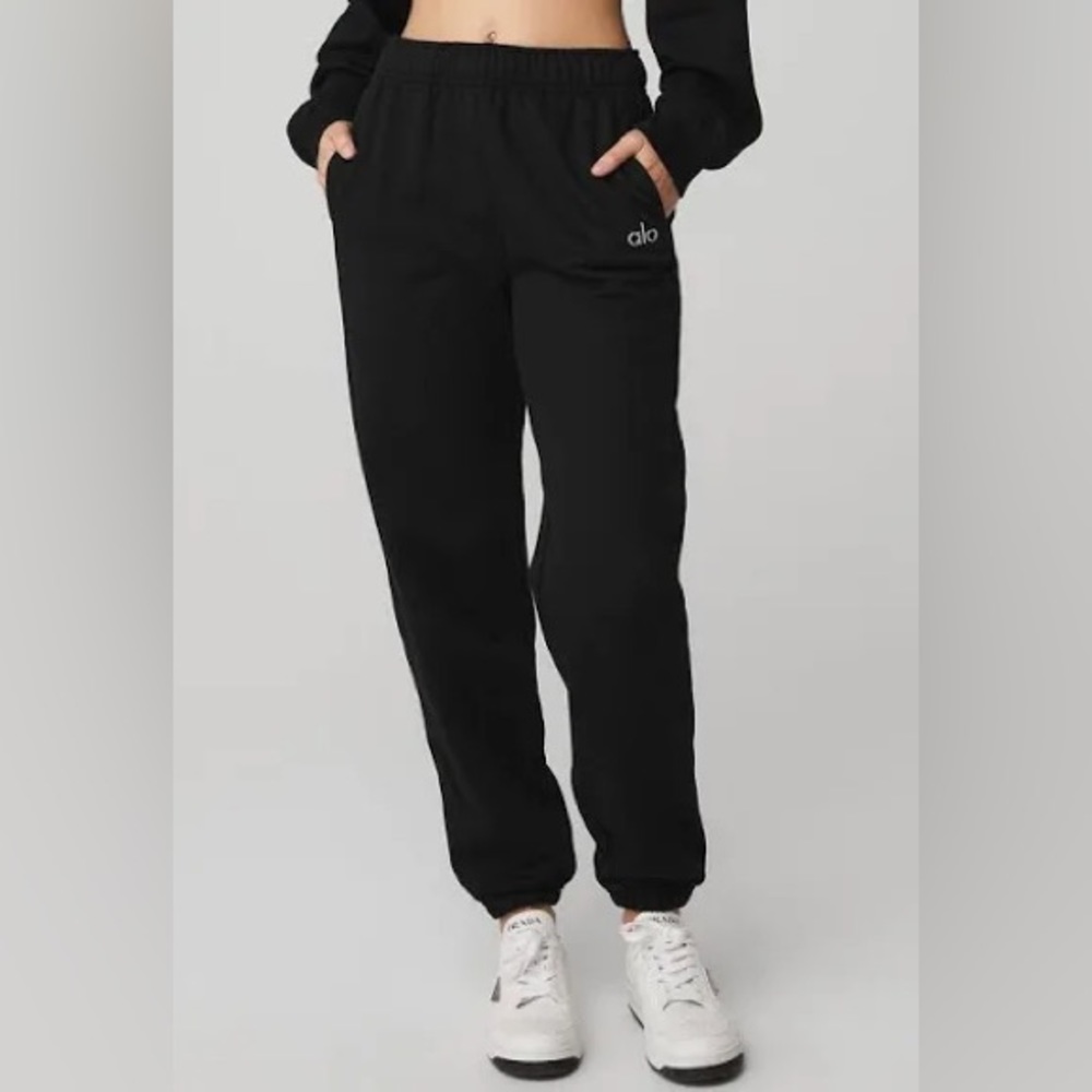 Alo accolade sweatpants black size XXS